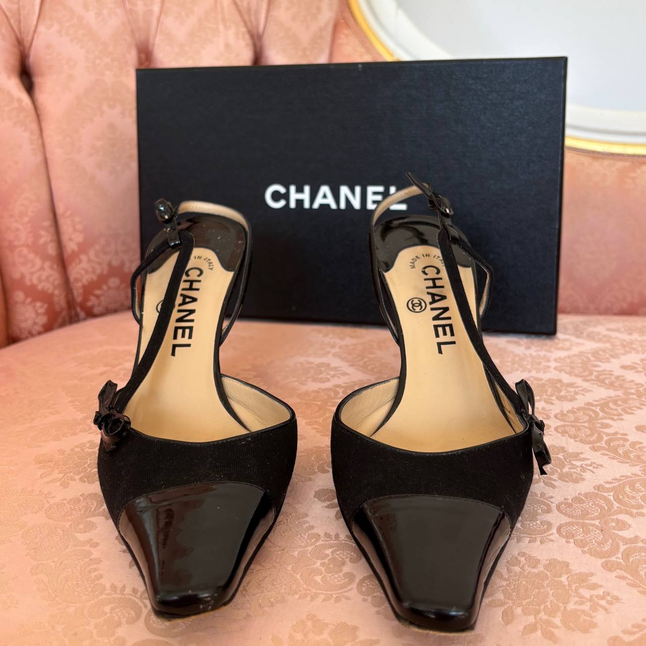 Chanel court shoes heels