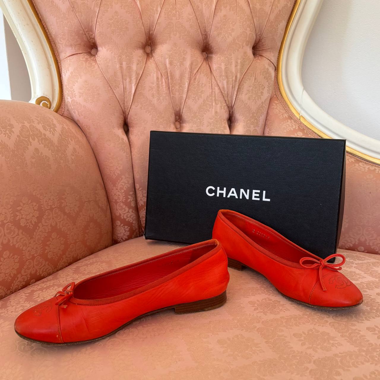 Chanel ballerina slippers