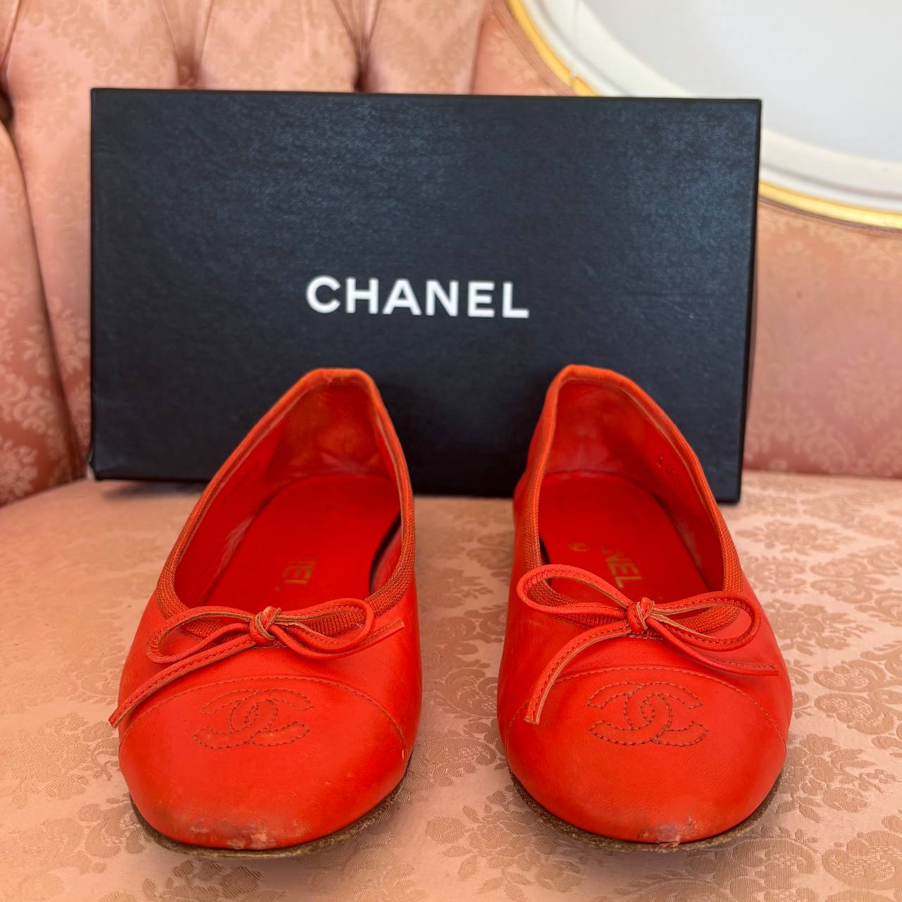 Chanel ballerina slippers