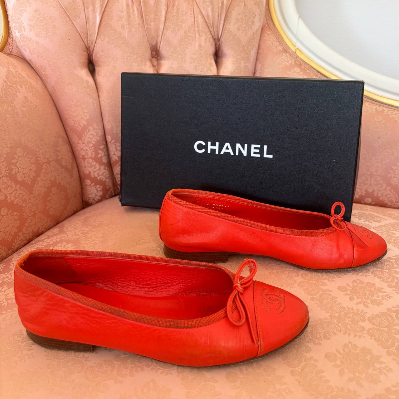 Chanel ballerina slippers
