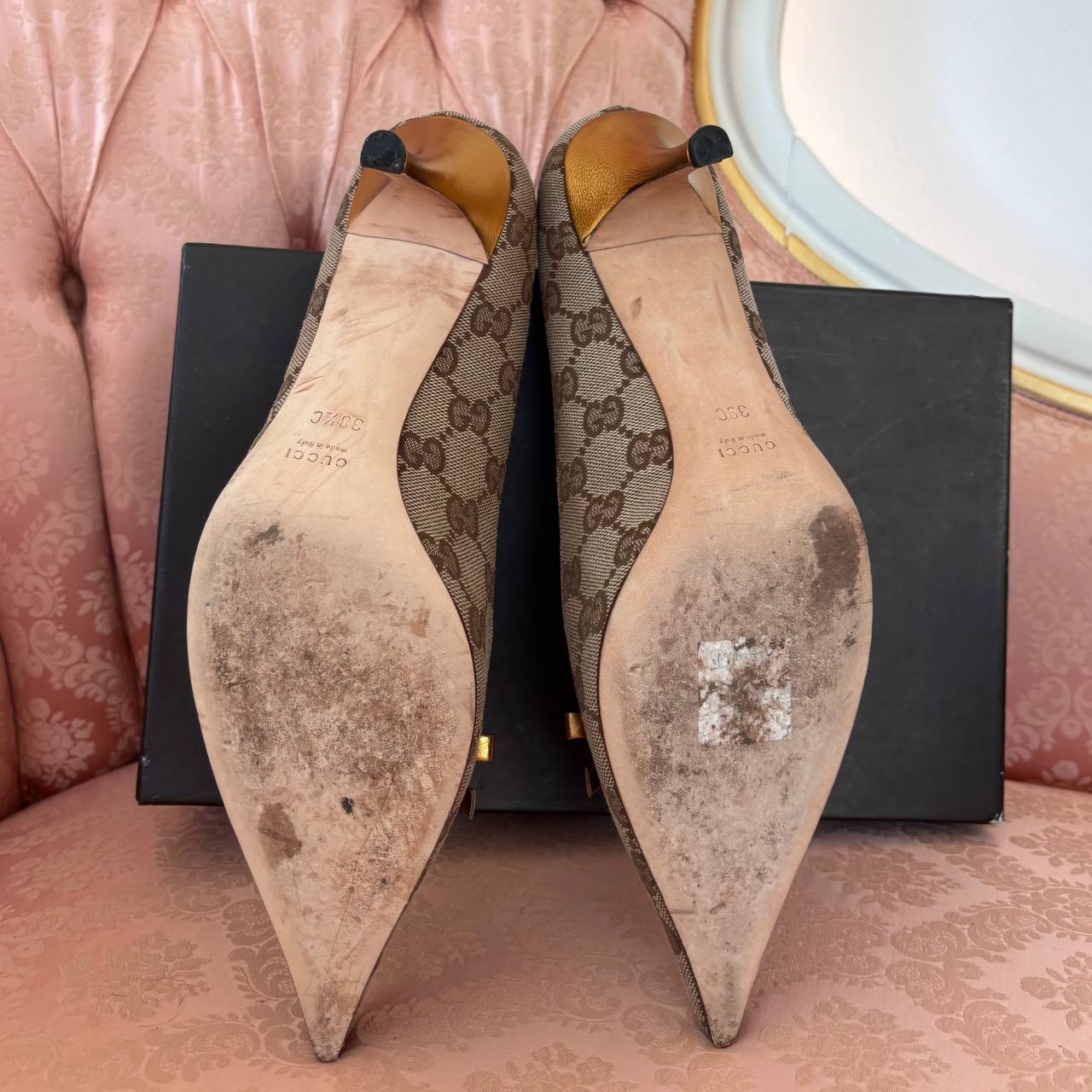 Gucci court shoes heels