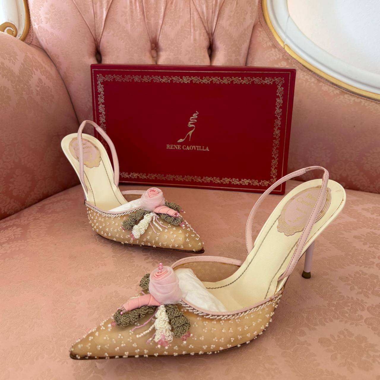 Rene Caovilla court shoes