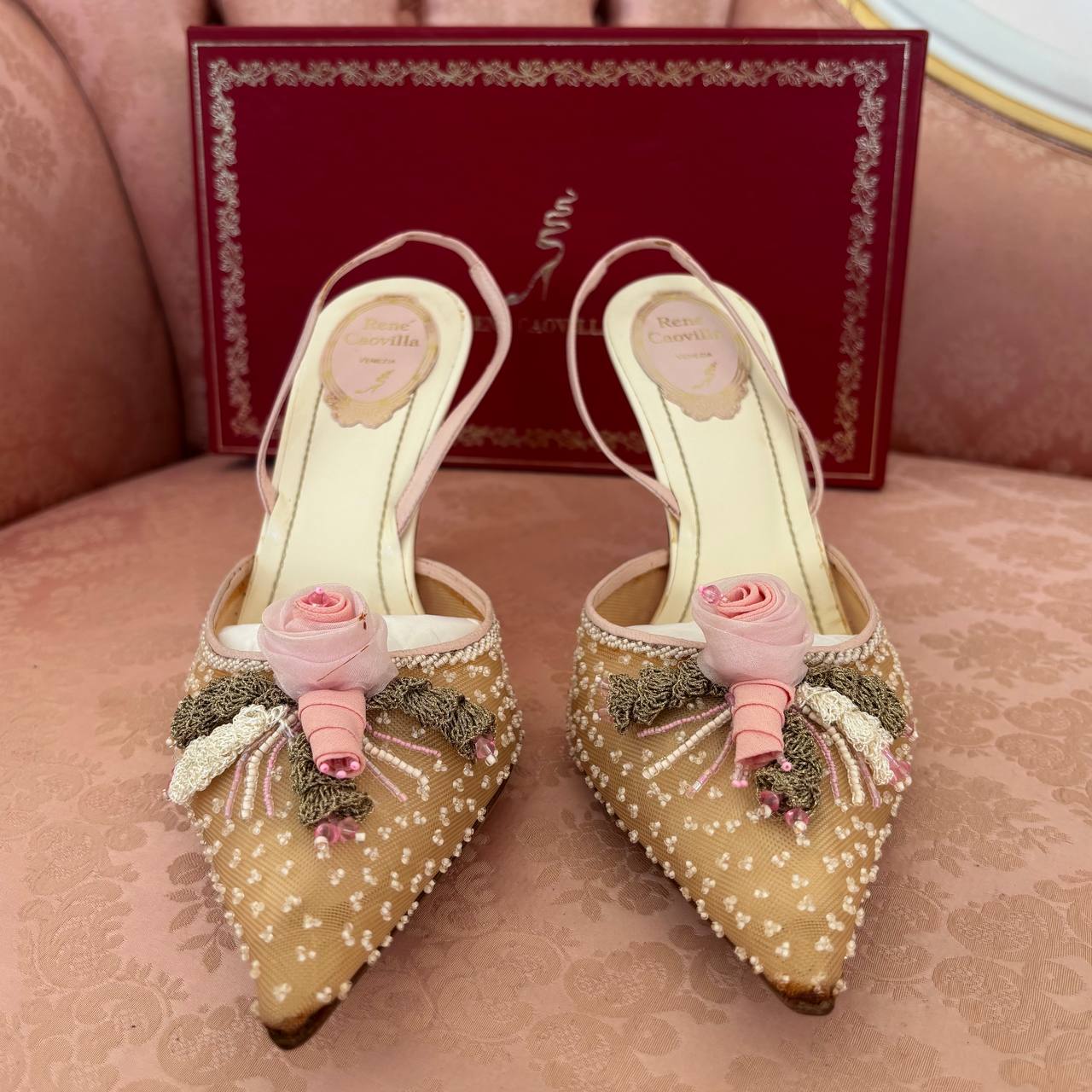 Rene Caovilla court shoes