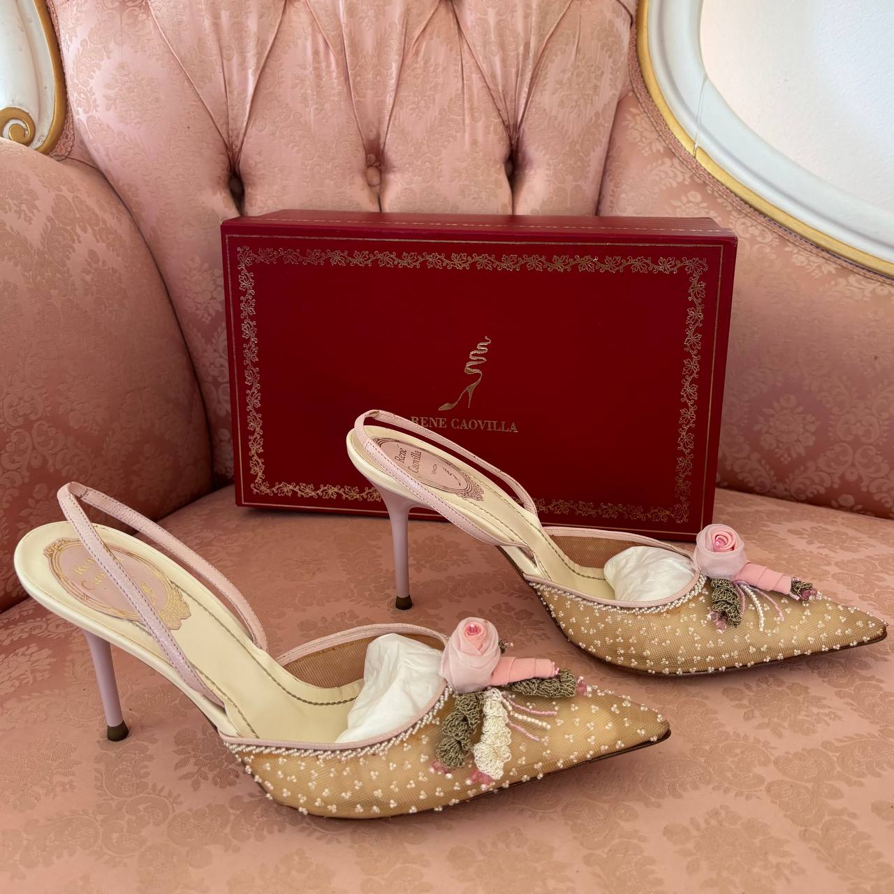 Rene Caovilla court shoes