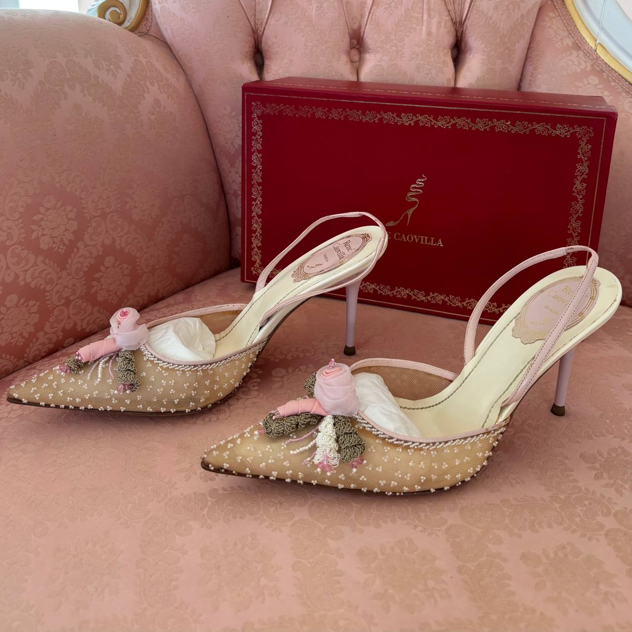 Rene Caovilla court shoes