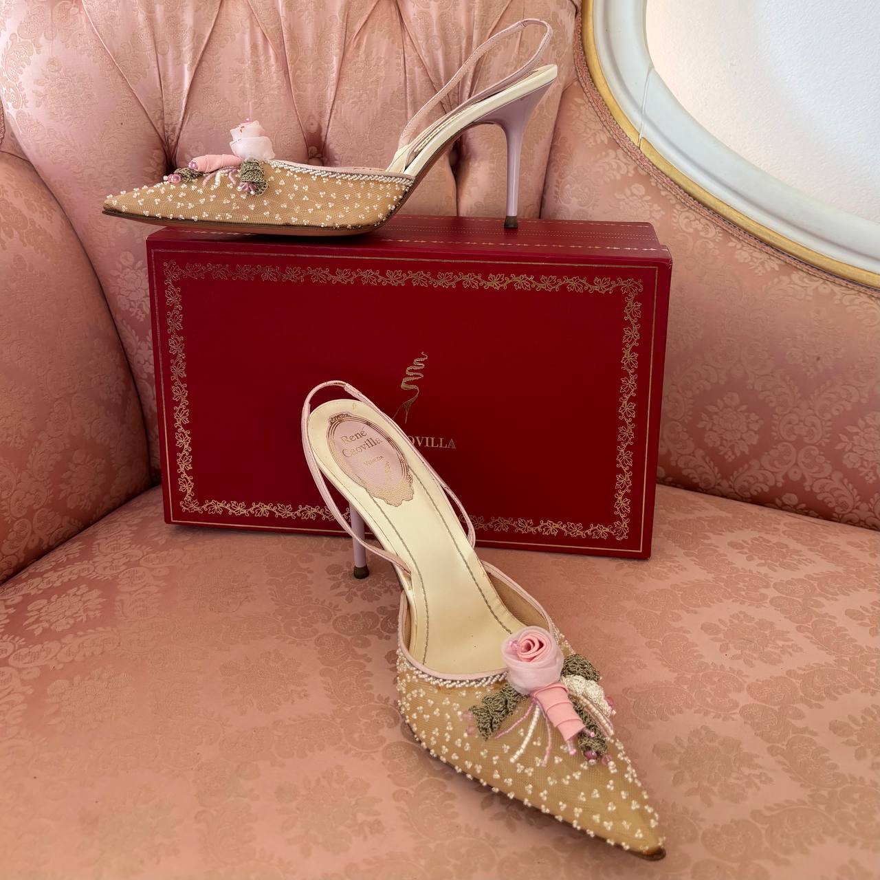 Rene Caovilla court shoes