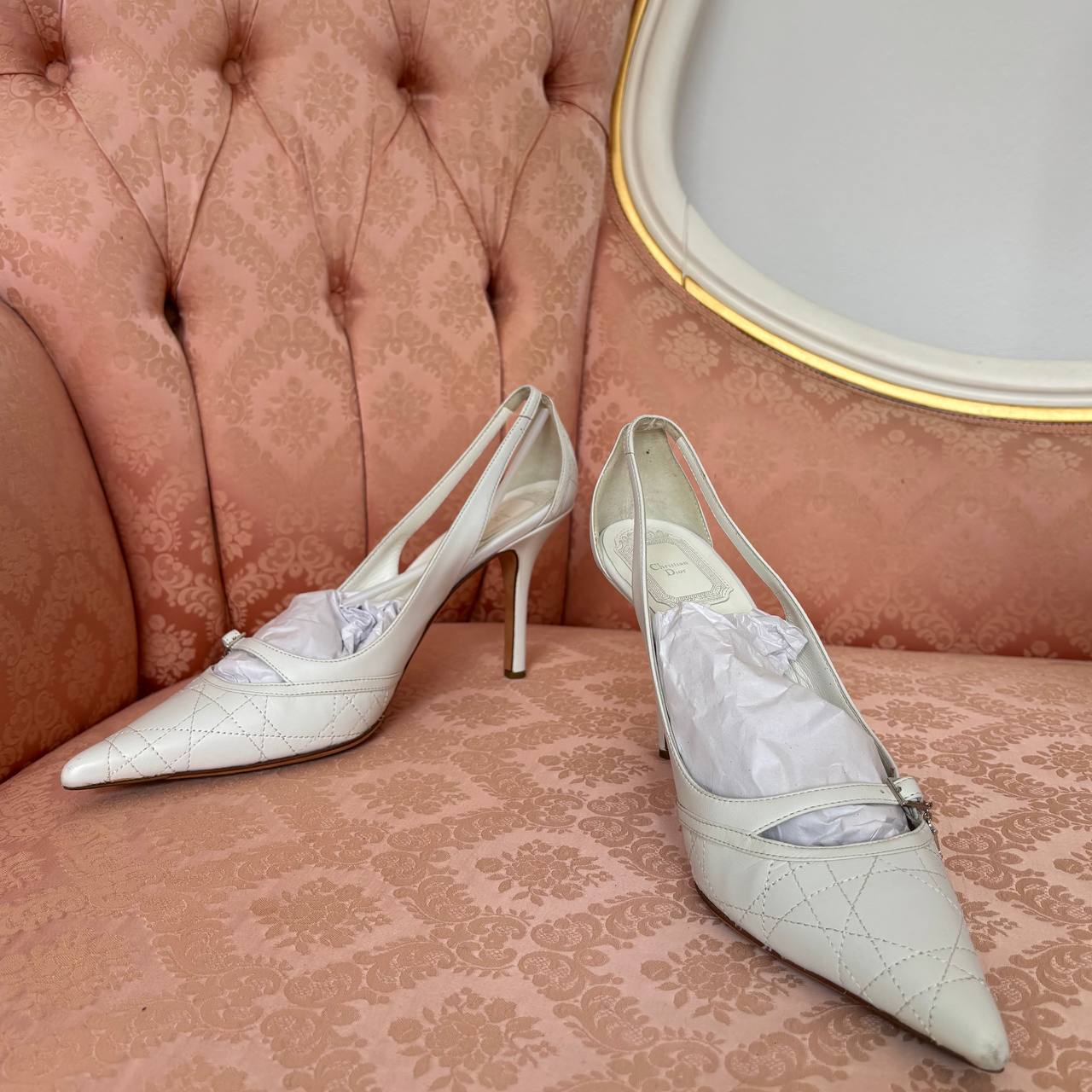Dior court shoes heels monogram