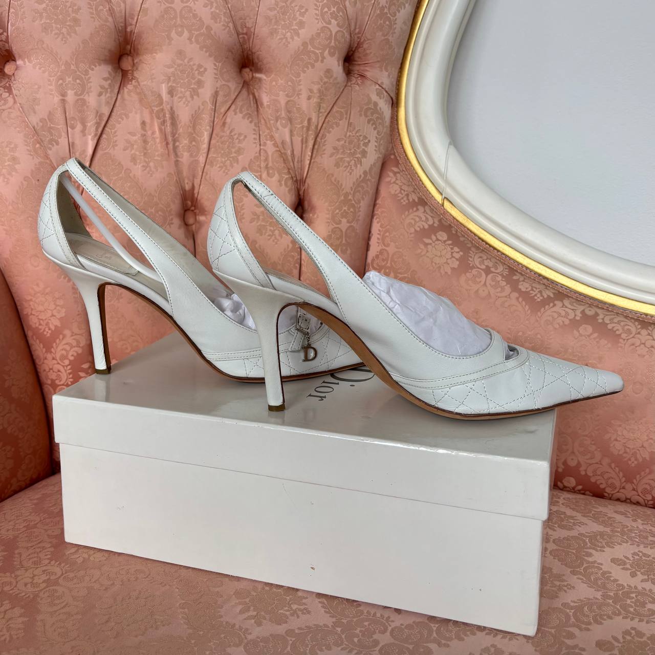 Dior court shoes heels monogram