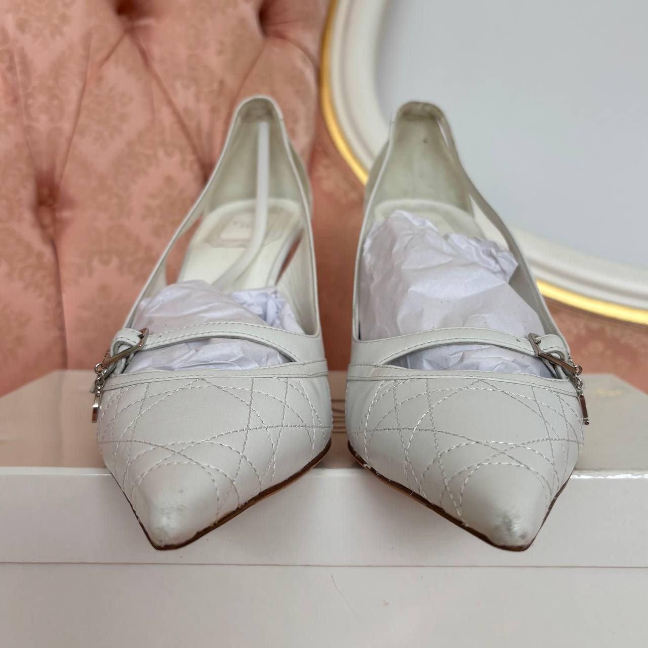 Dior court shoes heels monogram
