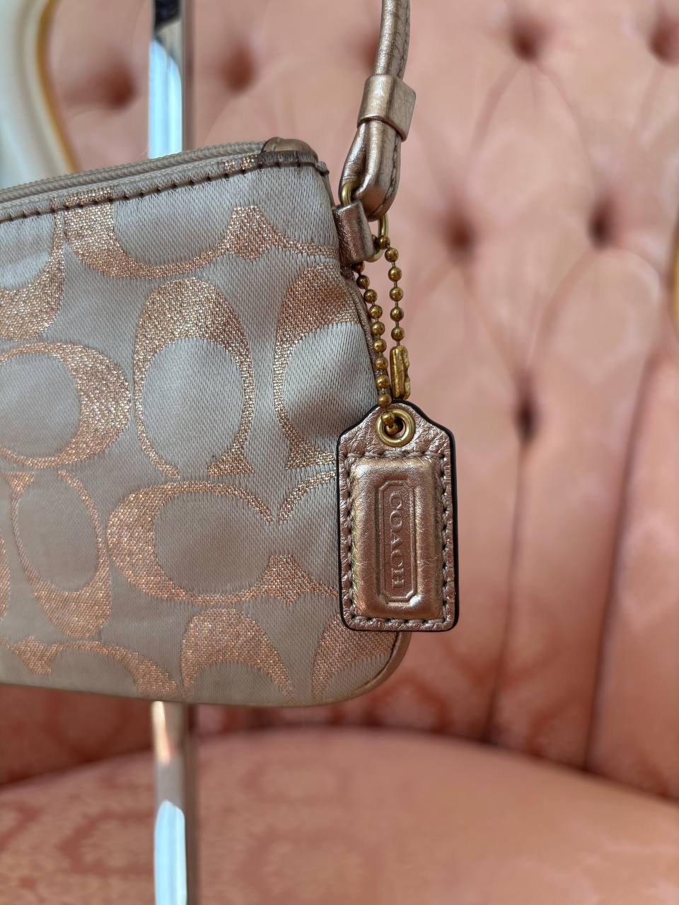 Coach clutch bag micro