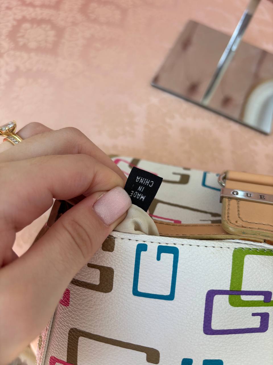 Guess bag handbag monogram