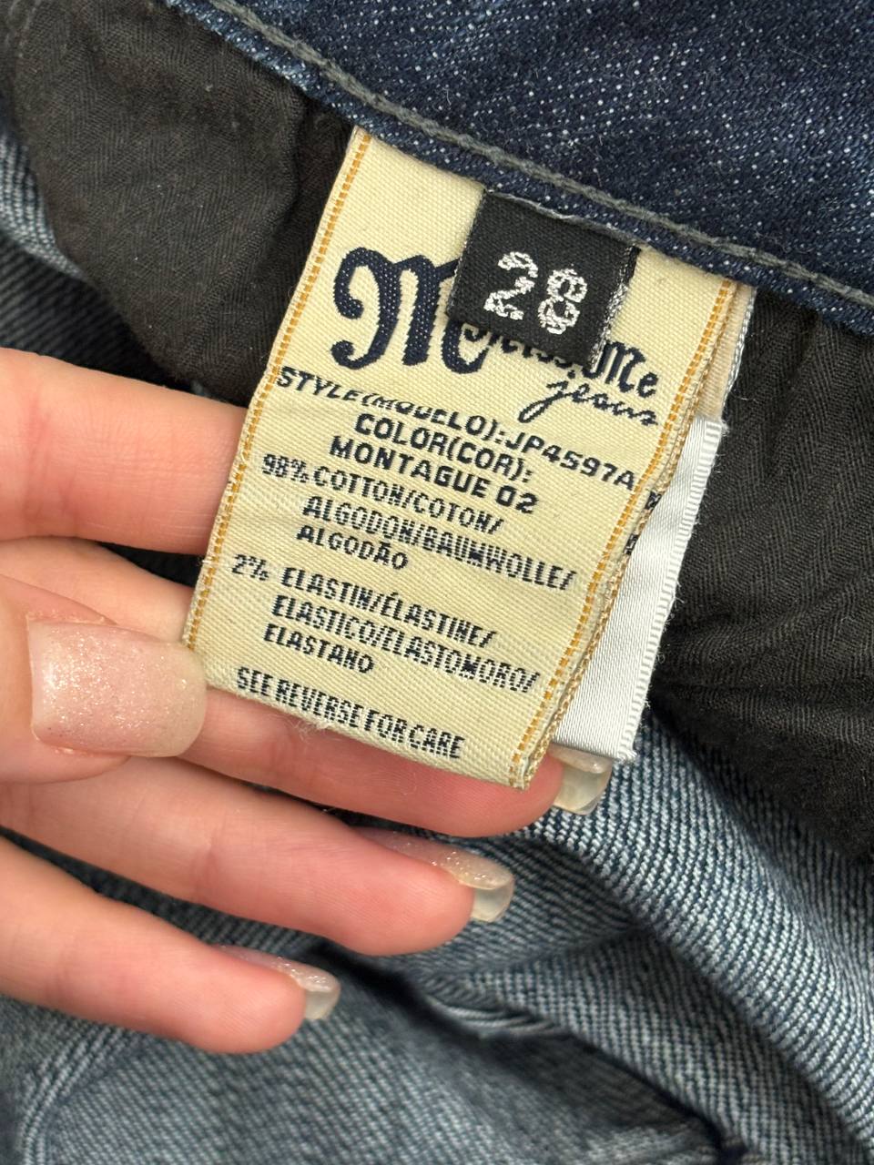 Miss Me skinny jeans low rise