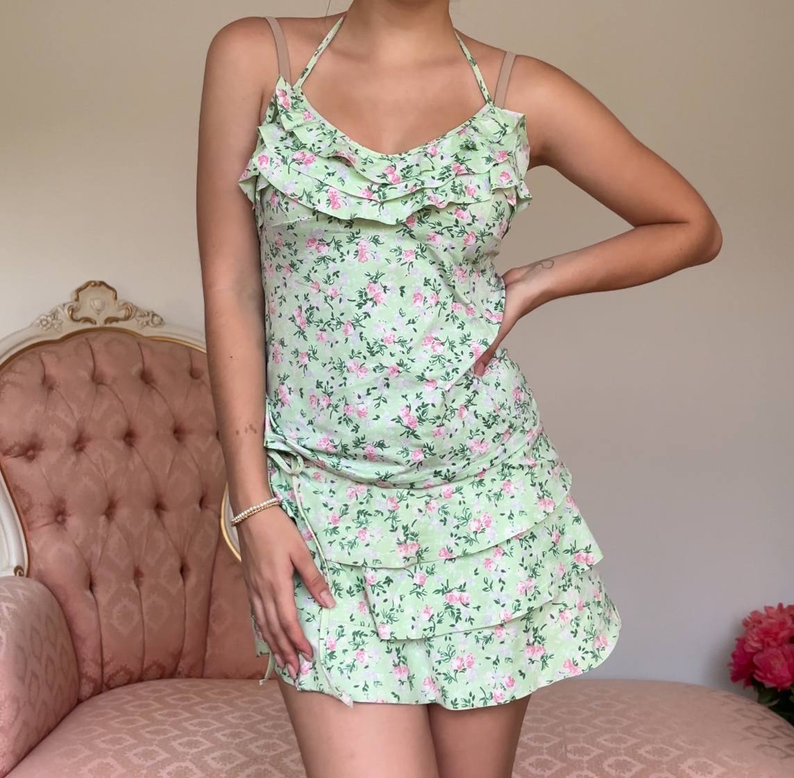 Blumarine mint coord swimming set