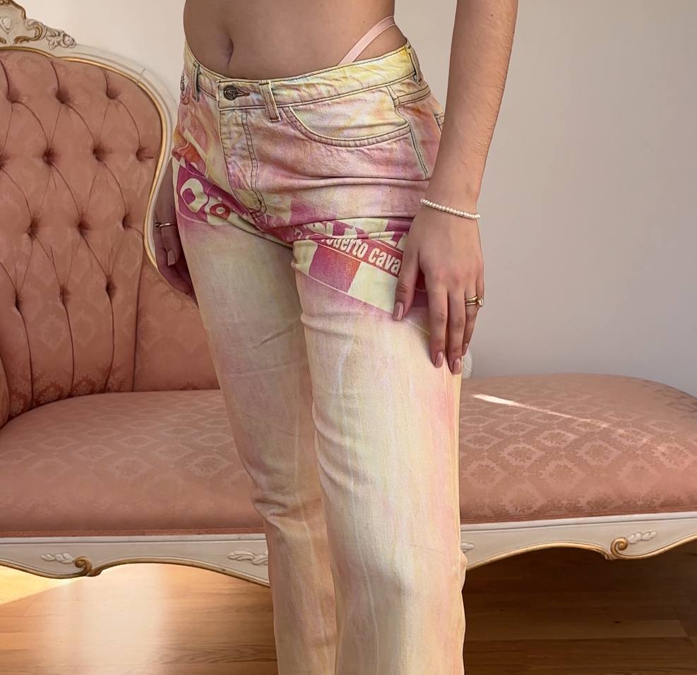Roberto Cavalli jeans bottom