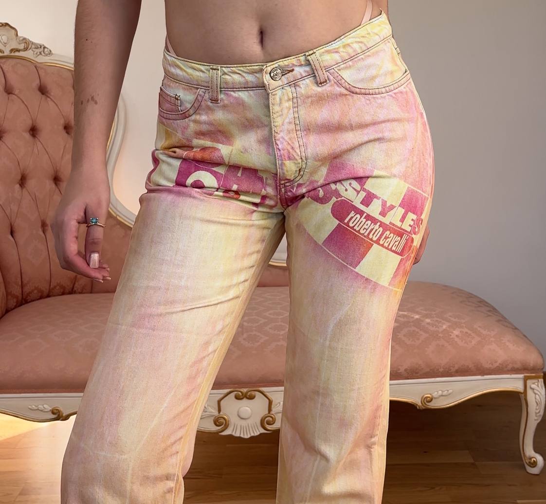 Roberto Cavalli jeans bottom