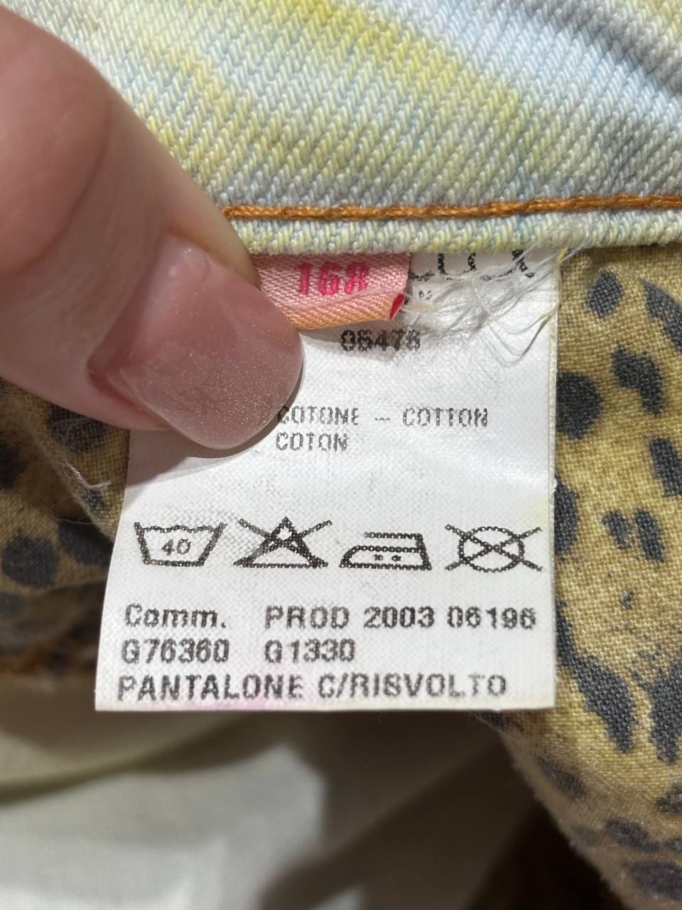 Roberto Cavalli jeans bottom