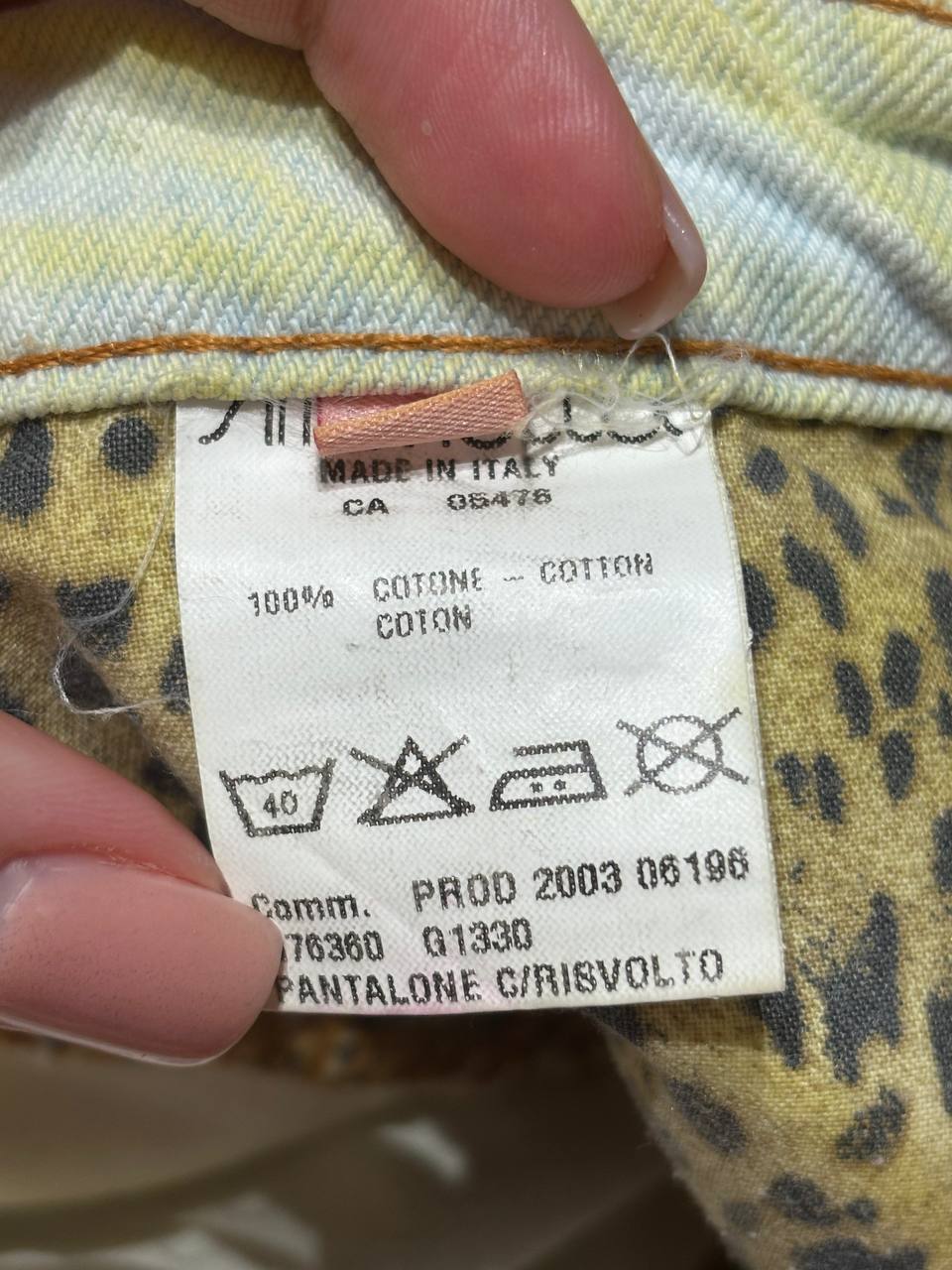 Roberto Cavalli jeans bottom