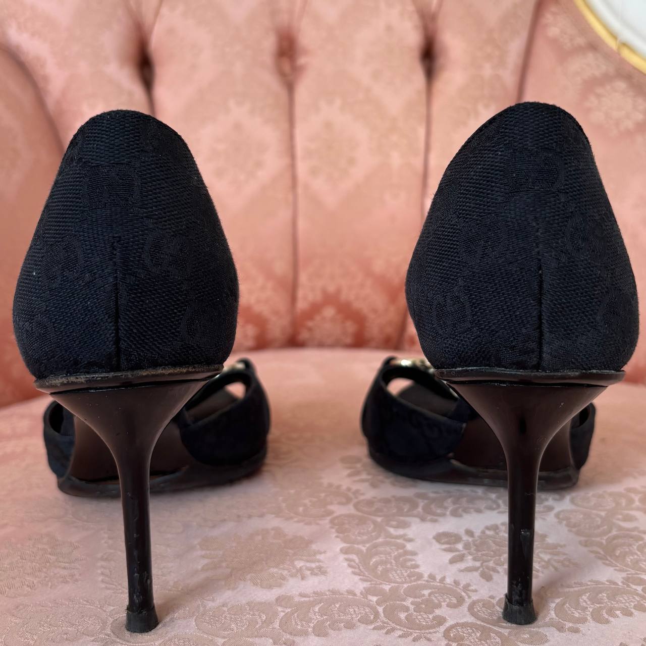 Gucci mules heels sandals