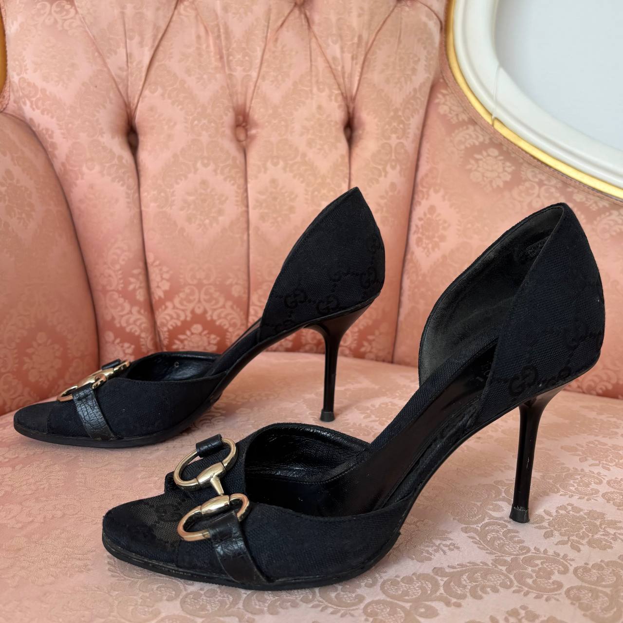 Gucci mules heels sandals