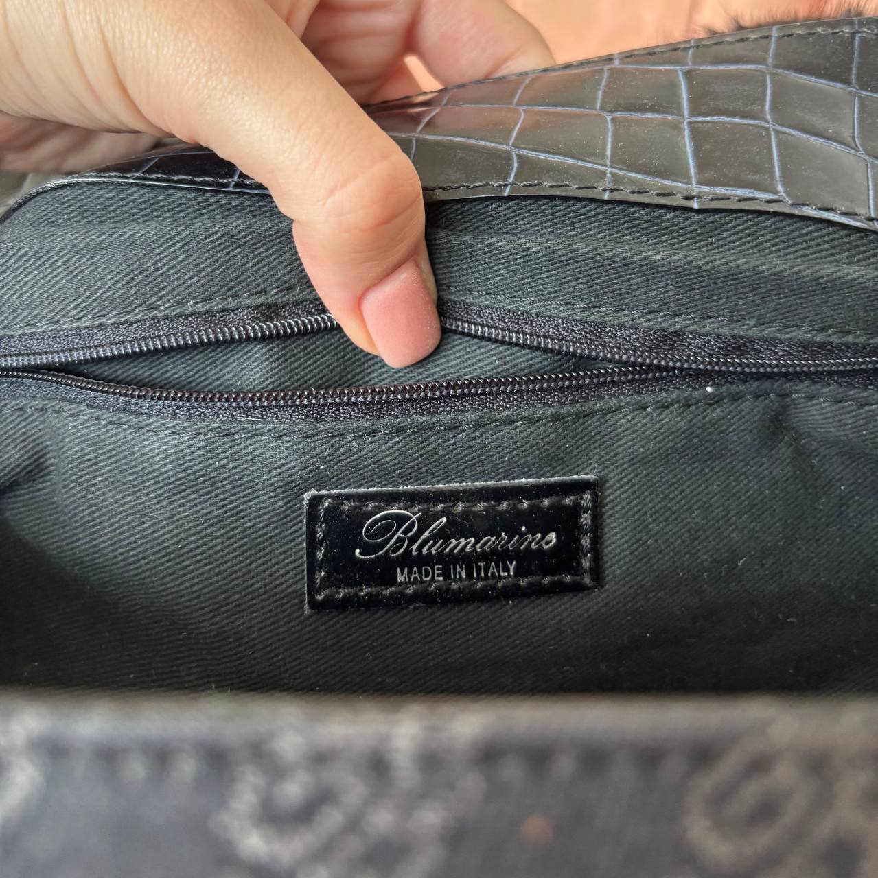 Blumarine bowling bag shoulder tote bag