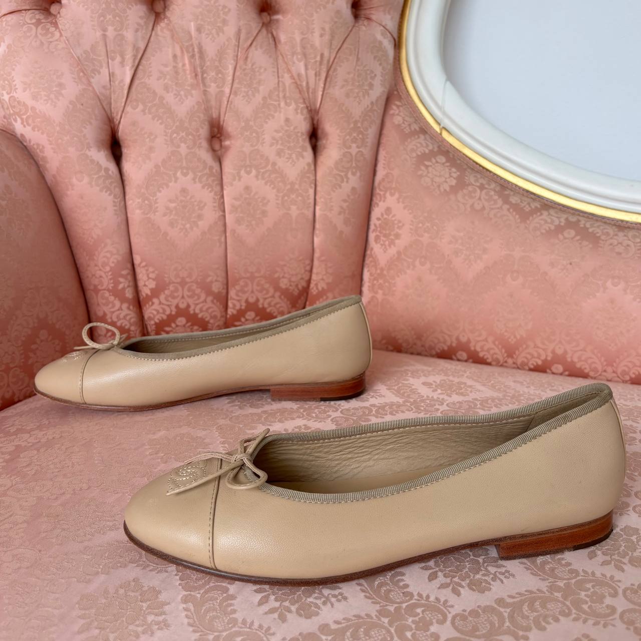 Chanel ballet flats