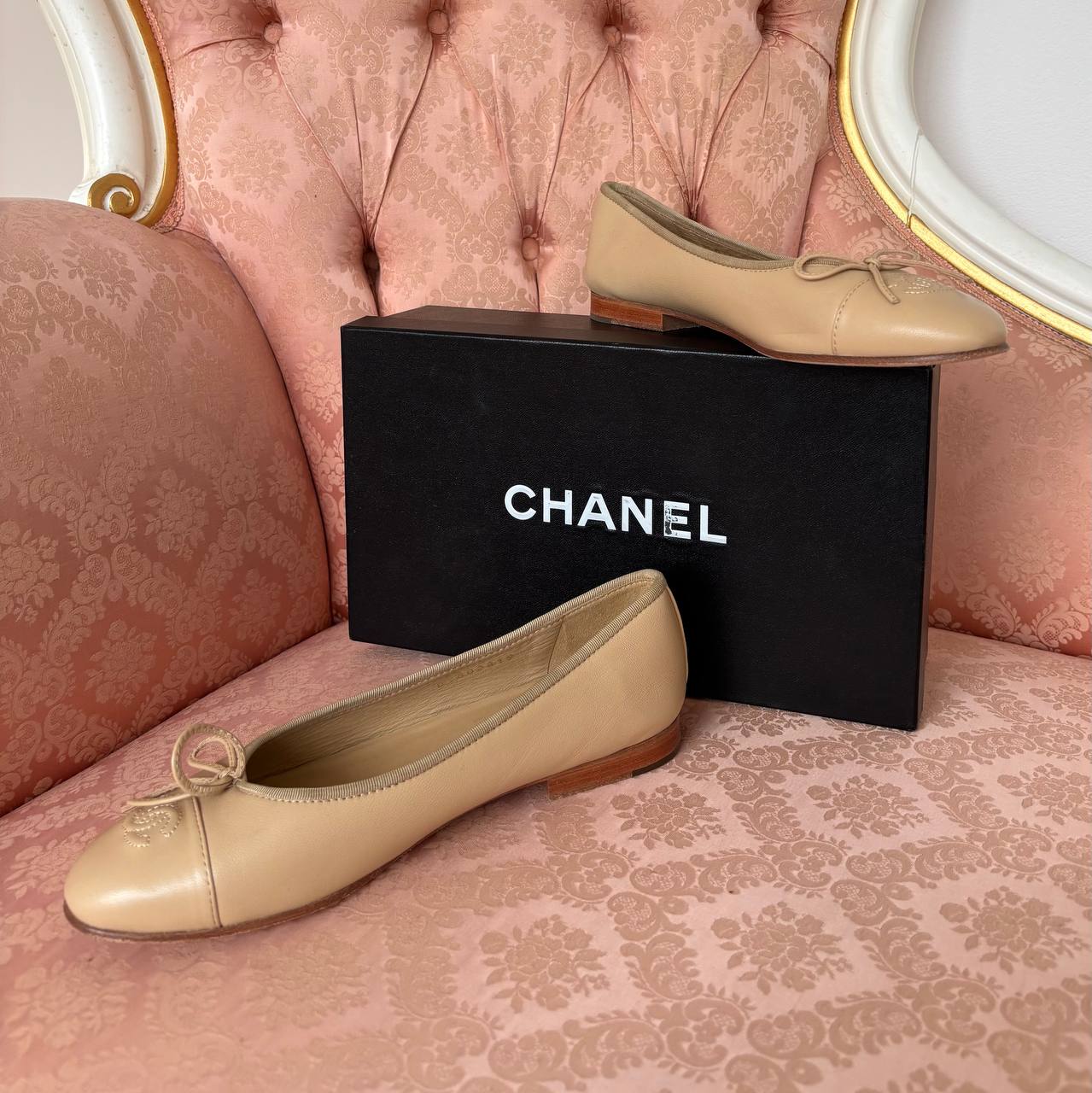 Chanel ballet flats
