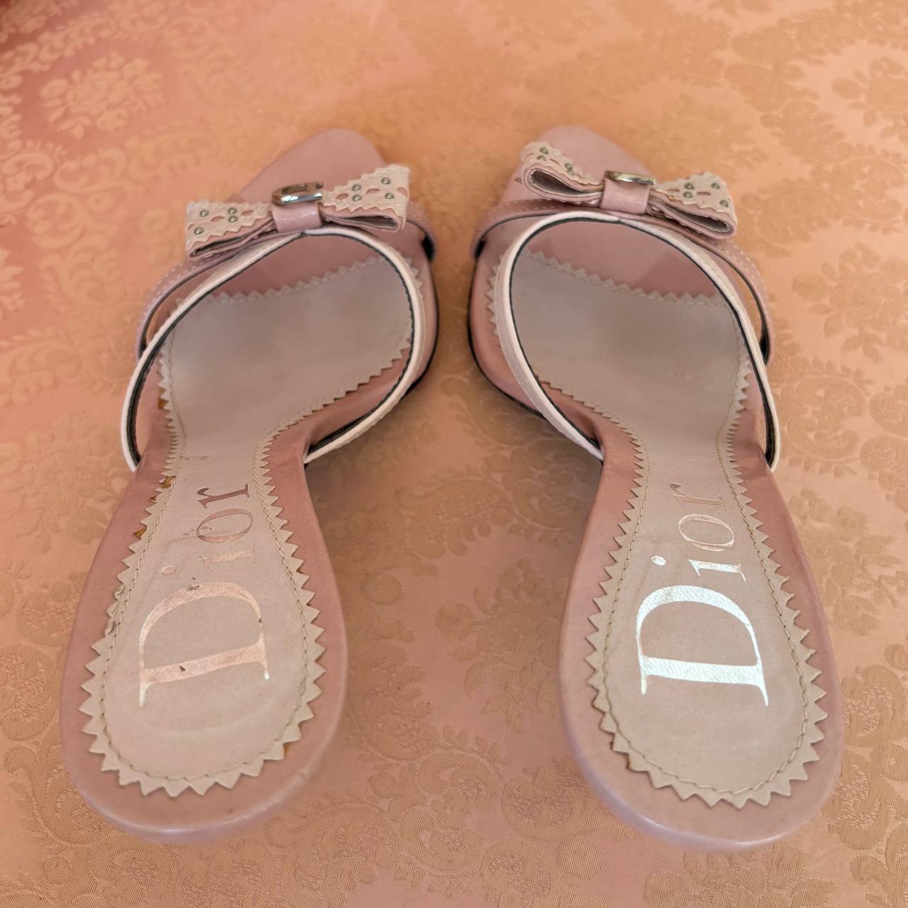 Dior mules heels sandals