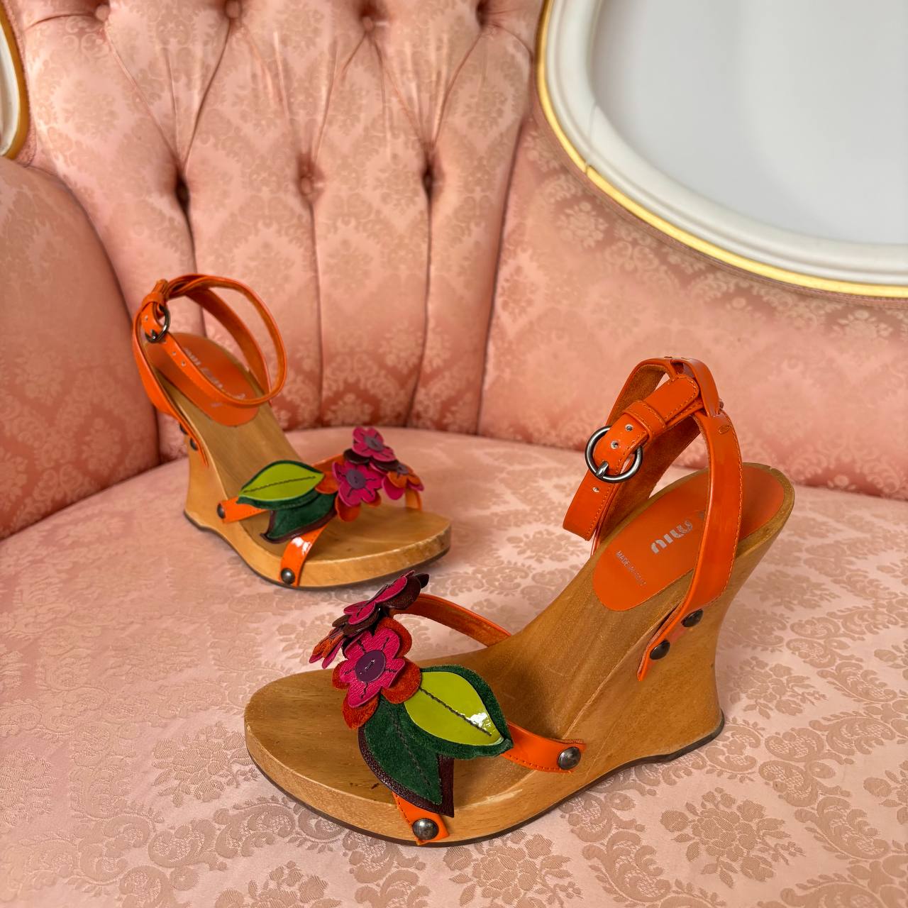 Miu Miu wedges heels shoes