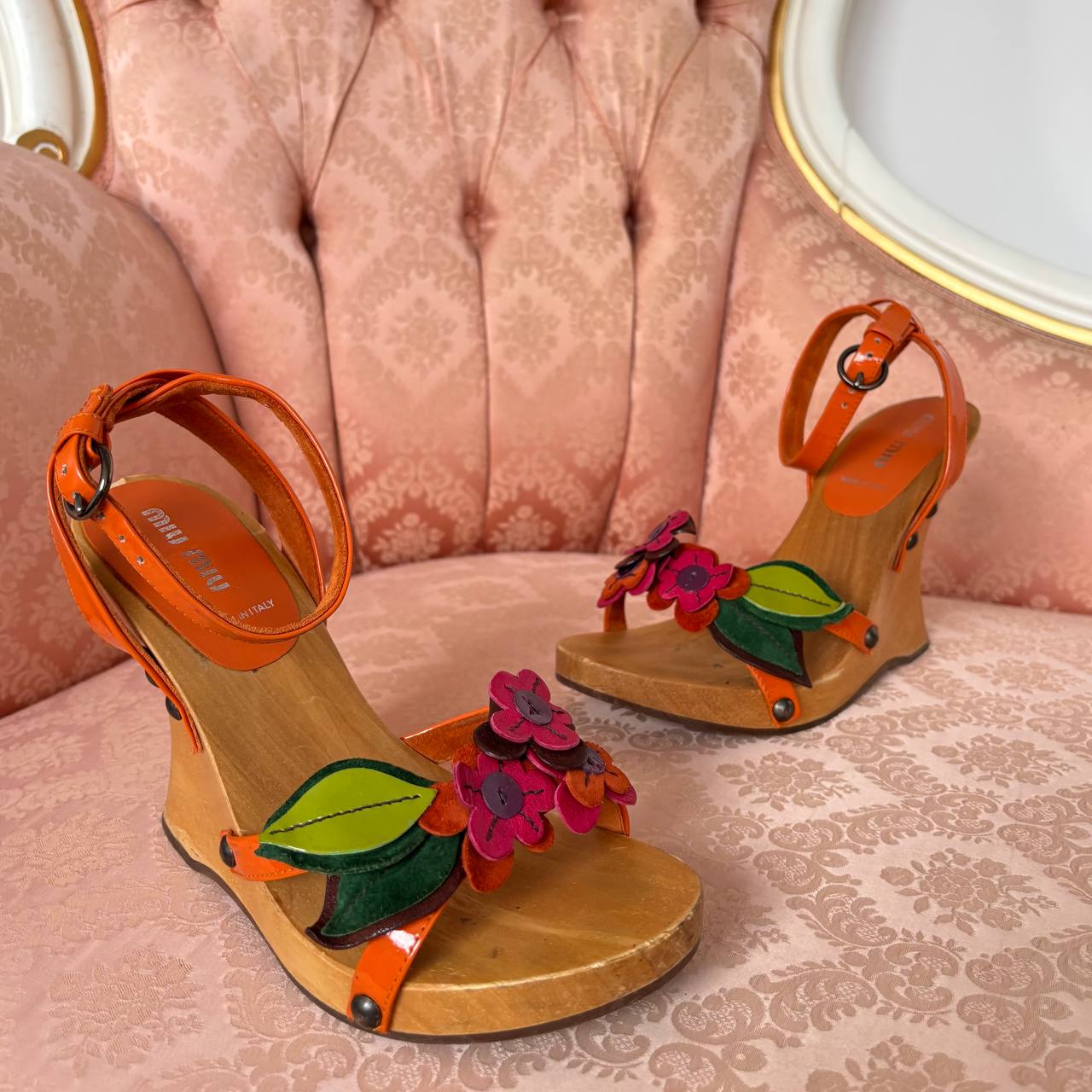 Miu Miu wedges heels shoes