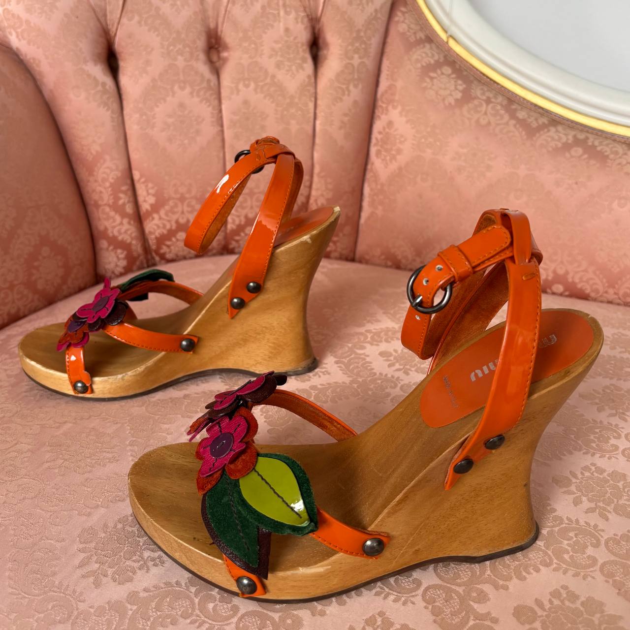 Miu Miu wedges heels shoes