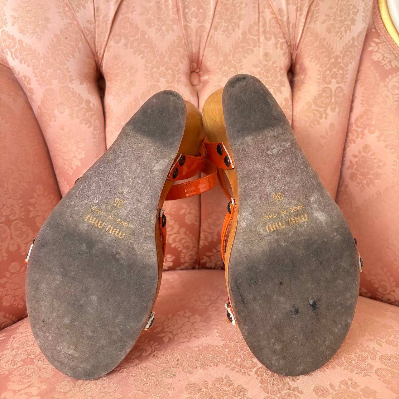 Miu Miu wedges heels shoes