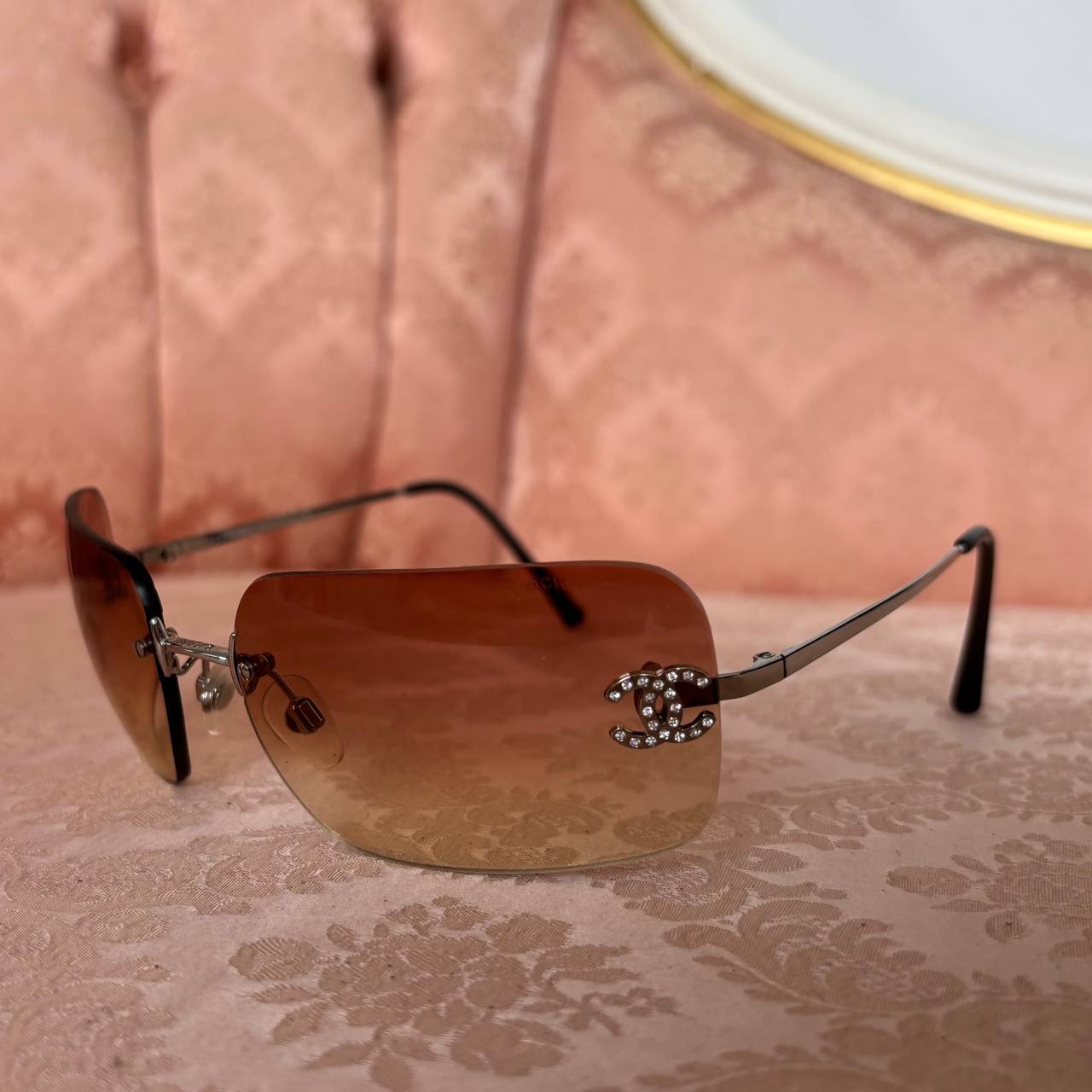 Chanel sunglasses vintage rimless