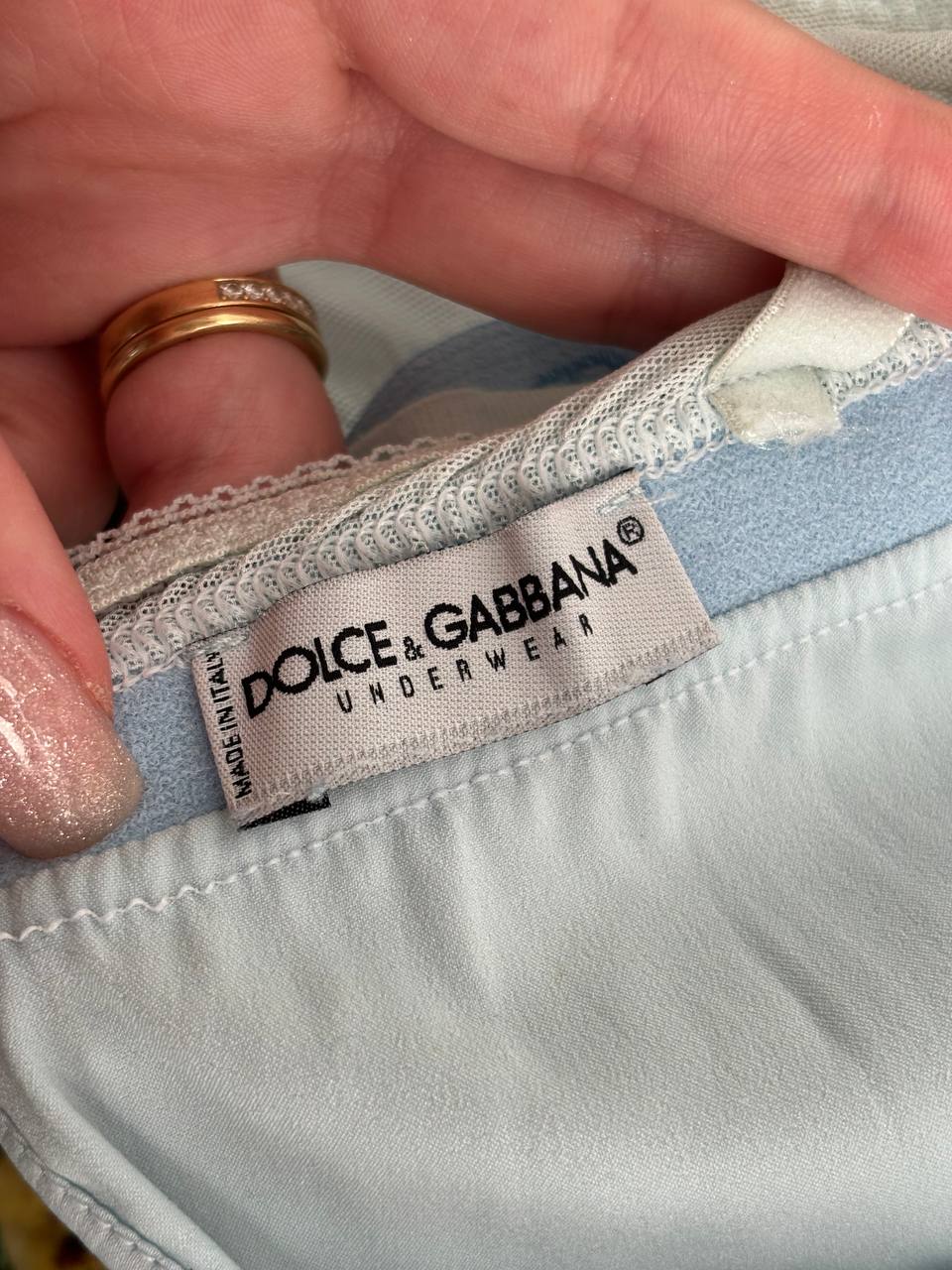 Dolce Gabbana bustier corset top