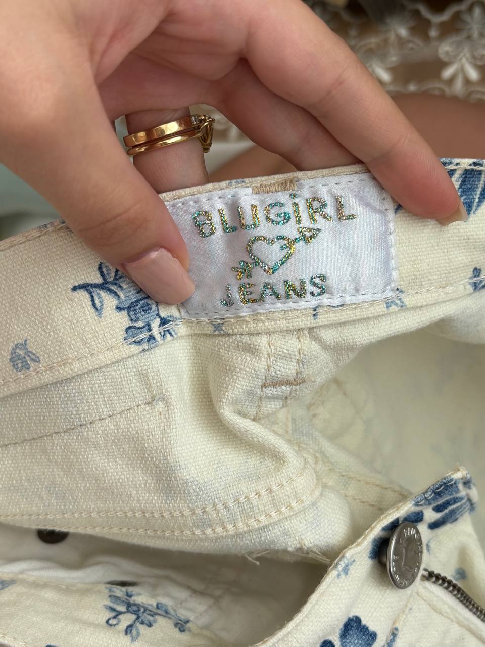 Blumarine micro shorts
