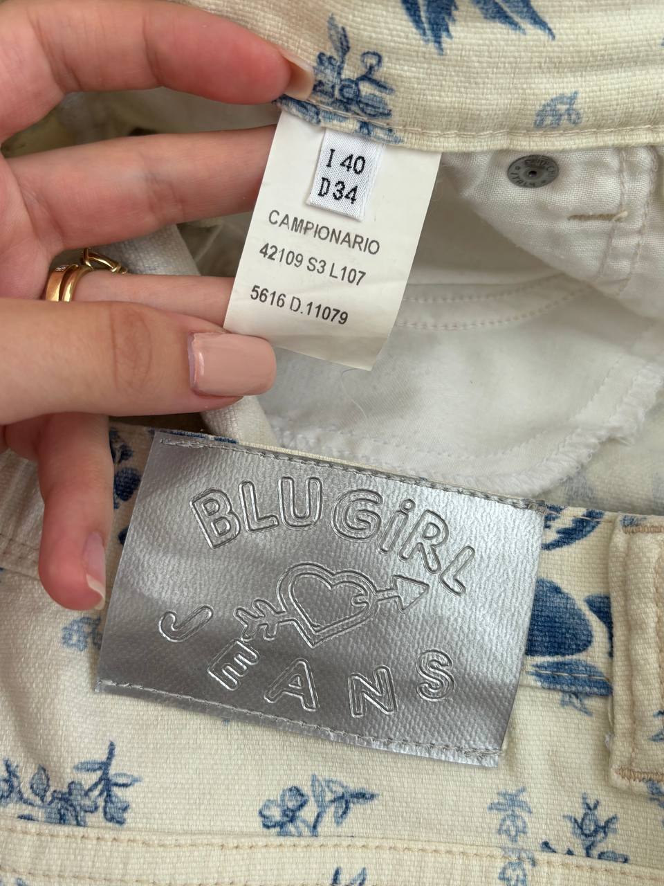 Blumarine micro shorts