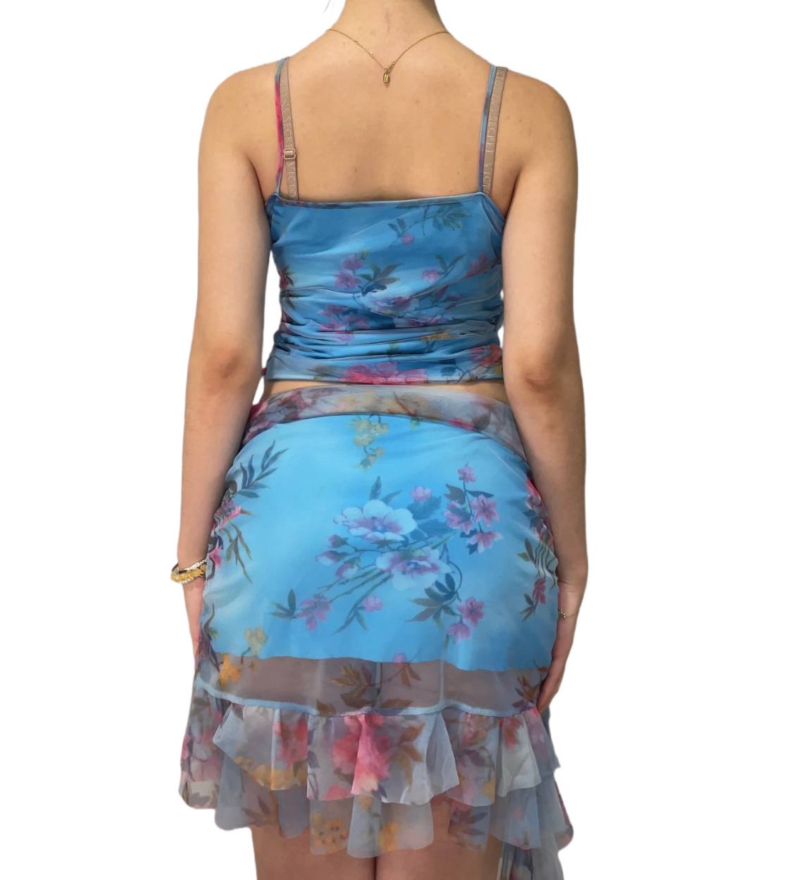 Italian skirt top cami set coord