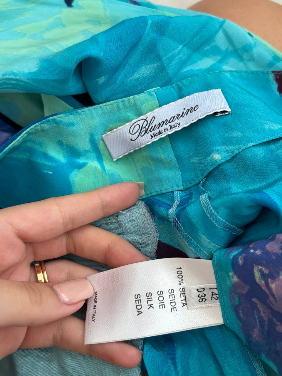 Blumarine pants bottoms