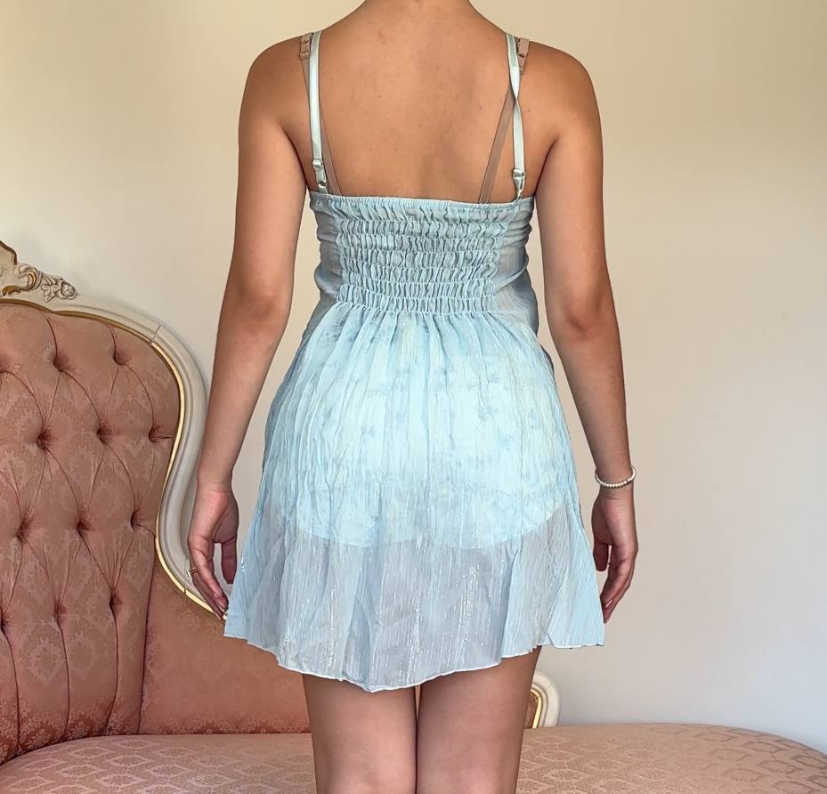 Italian cami top mesh