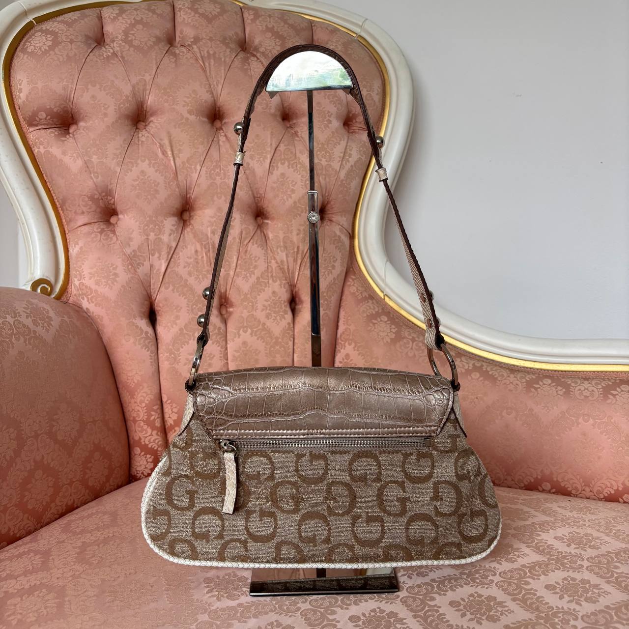 Guess bag handbag pink