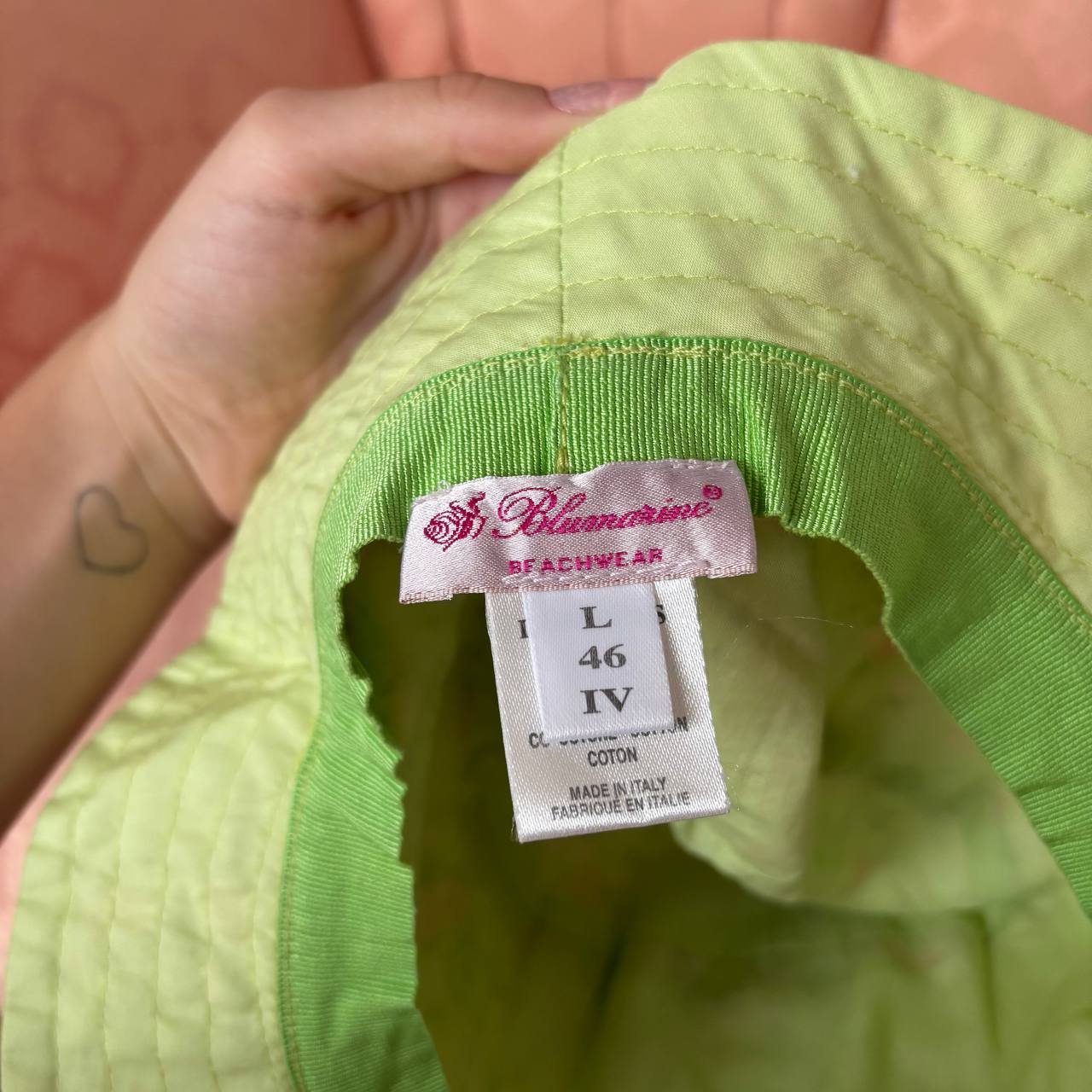 Blumarine bucket hat headwear