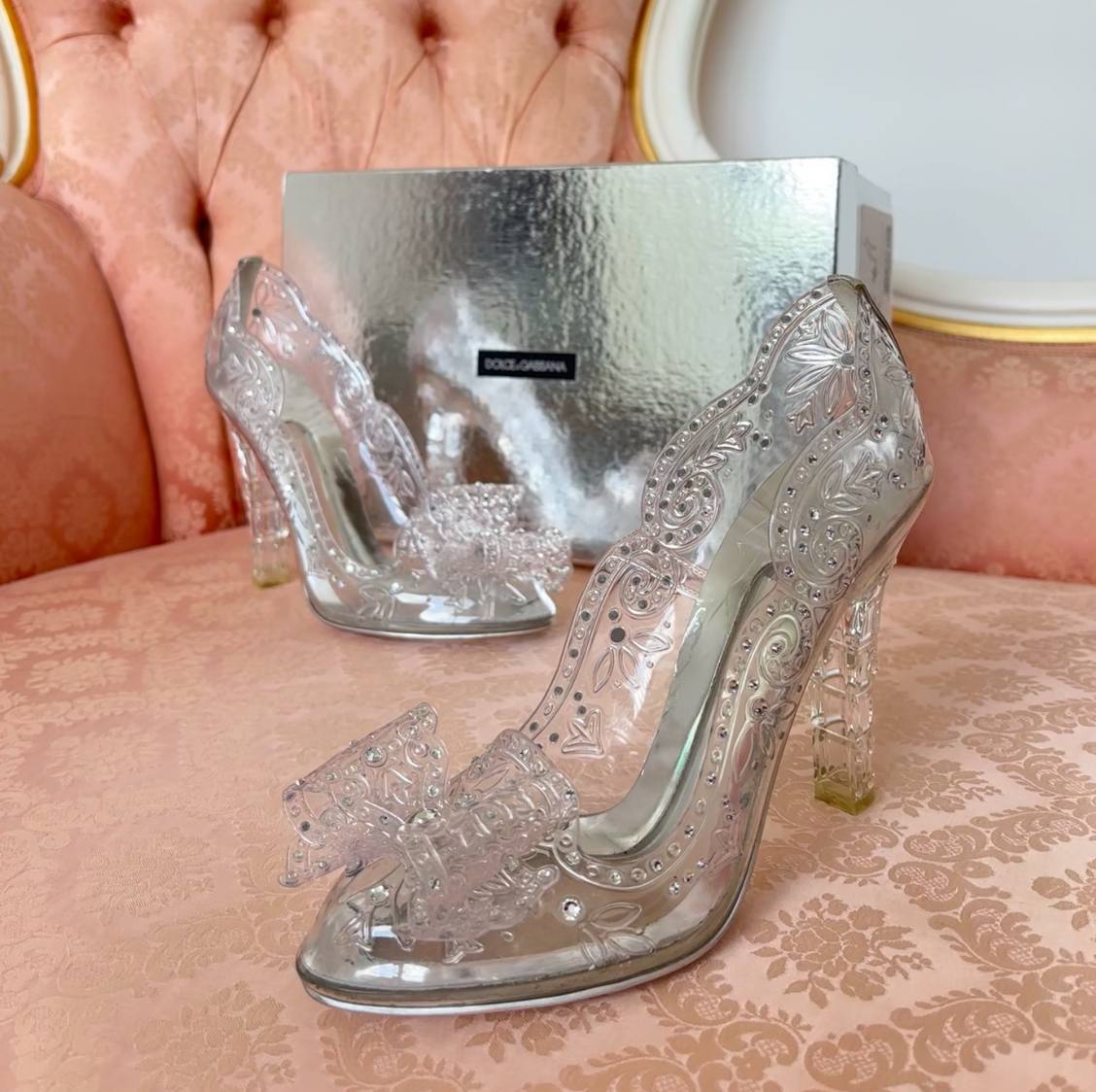 D&G Cinderella slippers