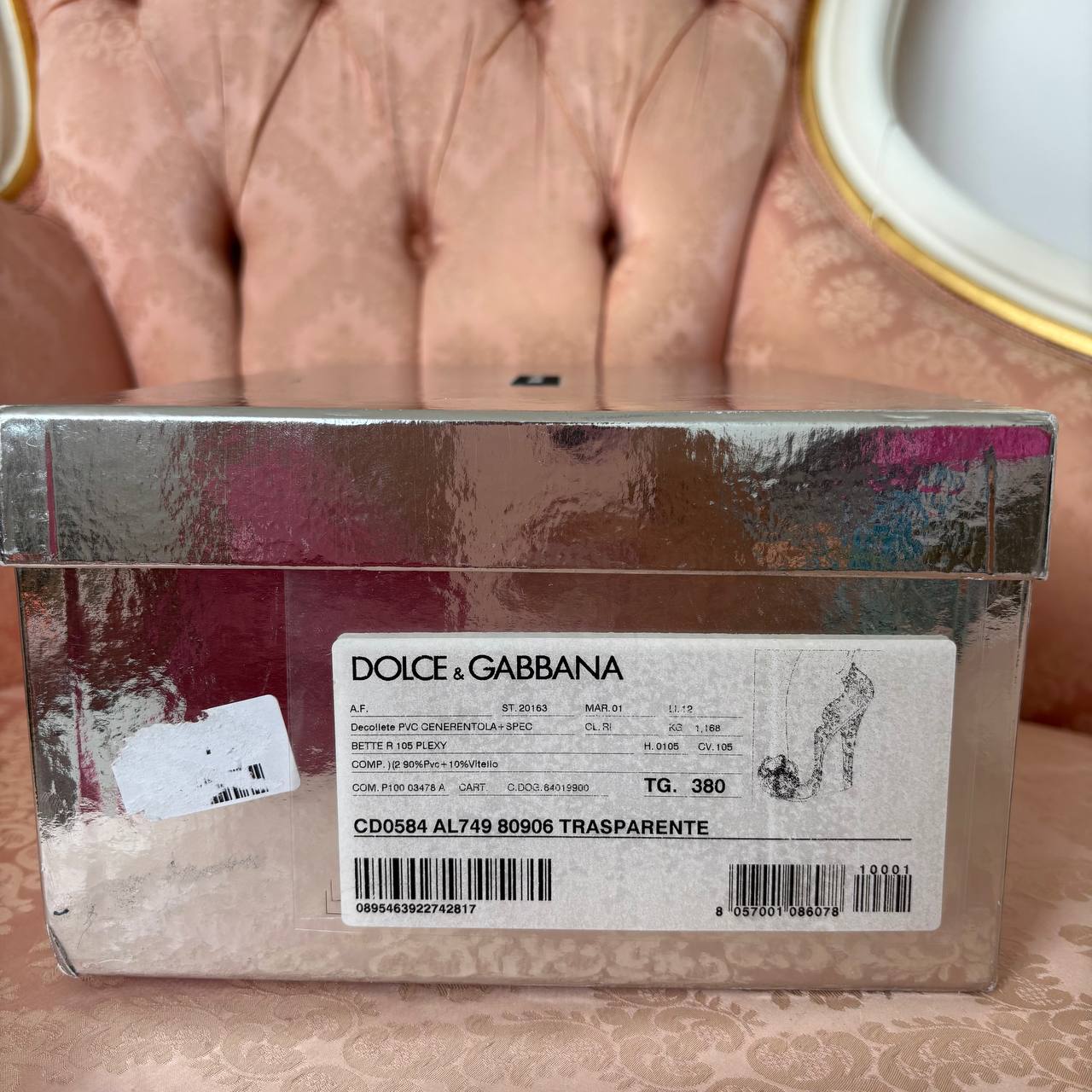 D&G Cinderella slippers