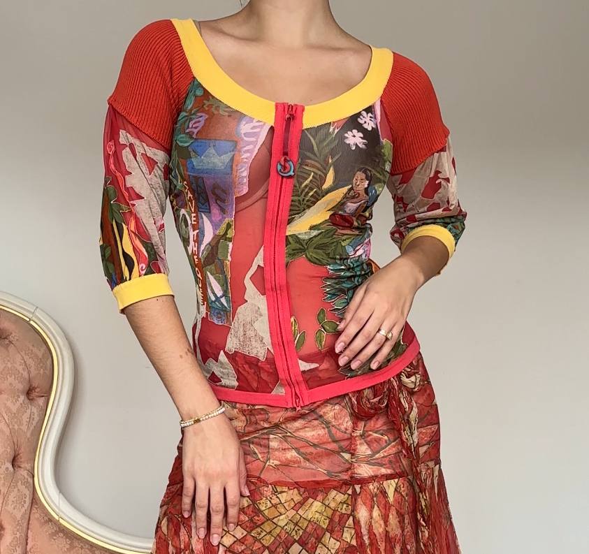 Save the Queen top blouse