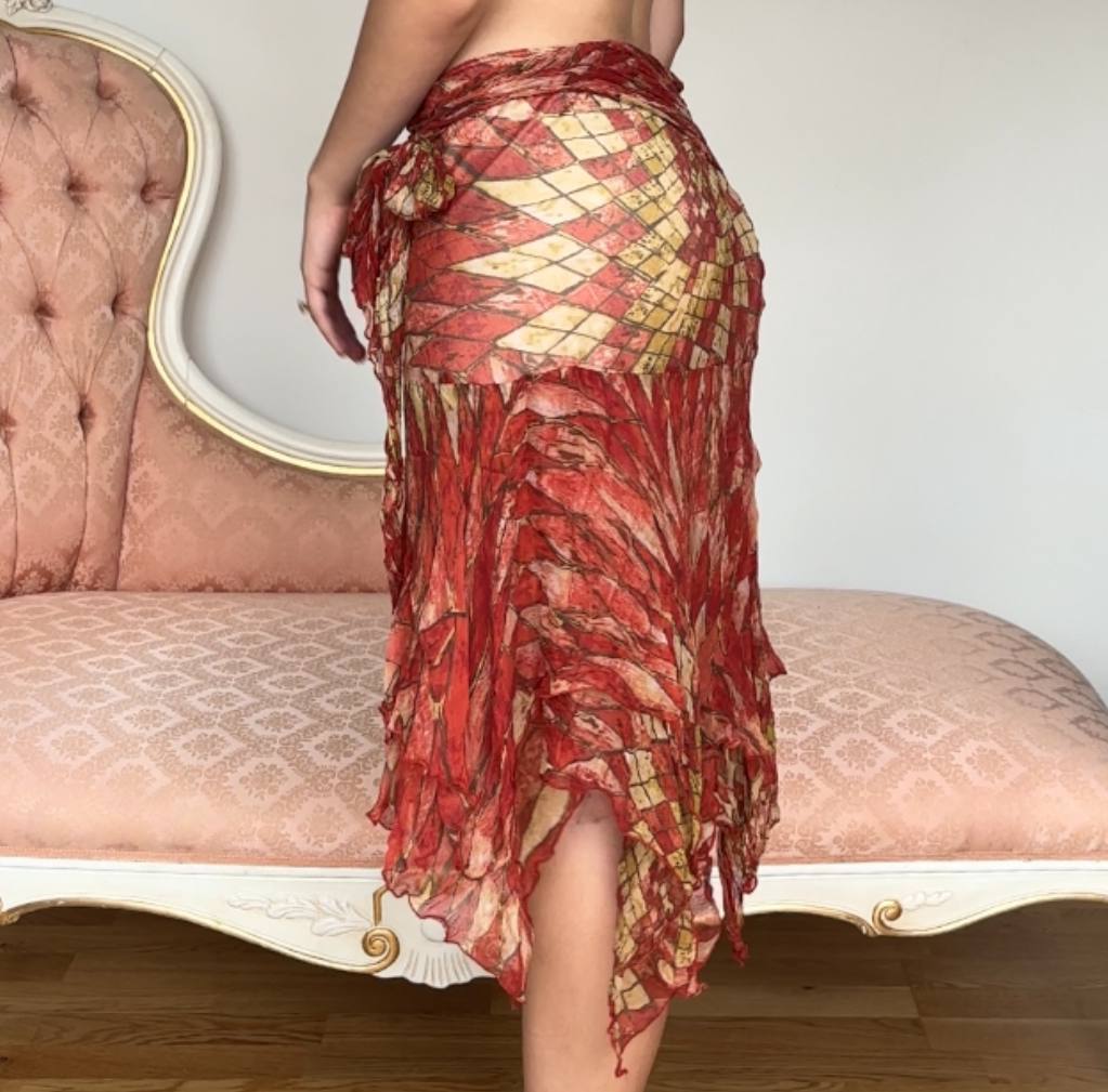 Fairy skirt asymmetrical bottoms