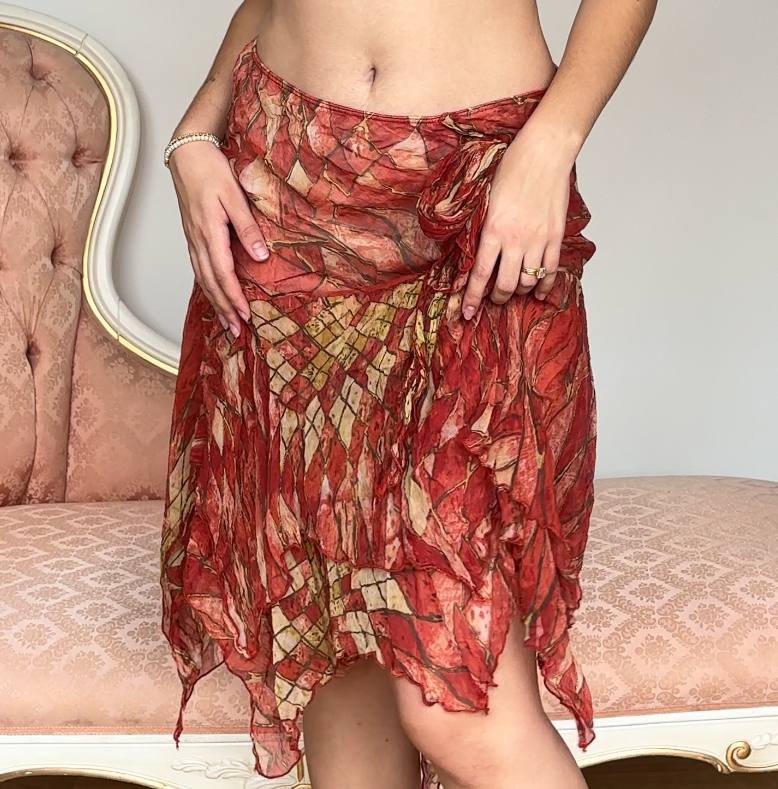 Fairy skirt asymmetrical bottoms