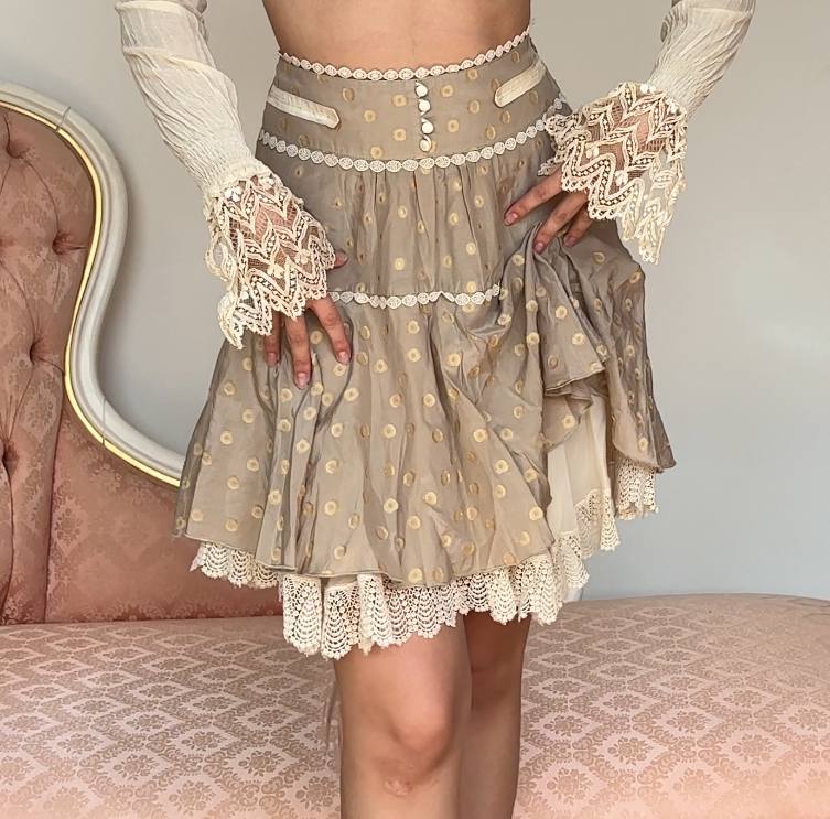 Blumarine skirt asymmetrical