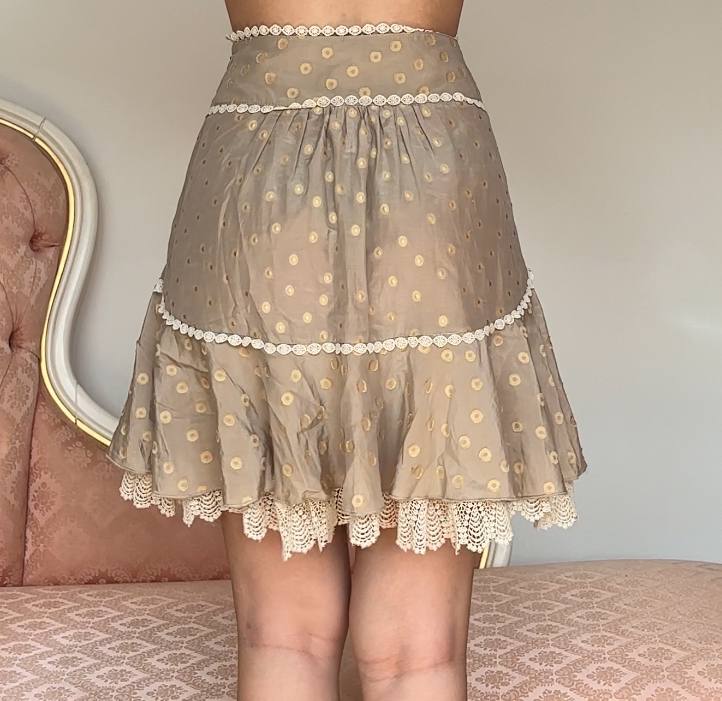 Blumarine skirt asymmetrical