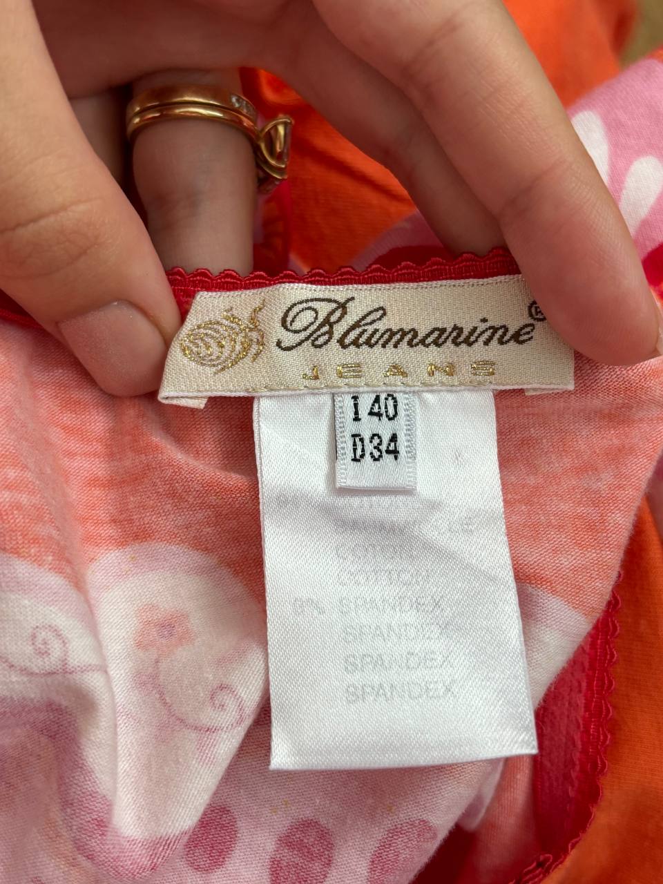 Blumarine top blouse