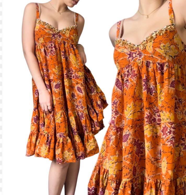 Blumarine dress and bolero set