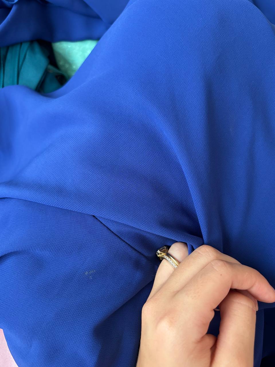 Fairy navy blue dress